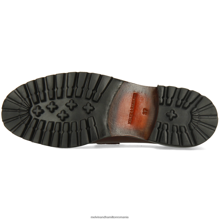 femei Melvin & Hamilton regine 14 maro mocasini 2R24J41371