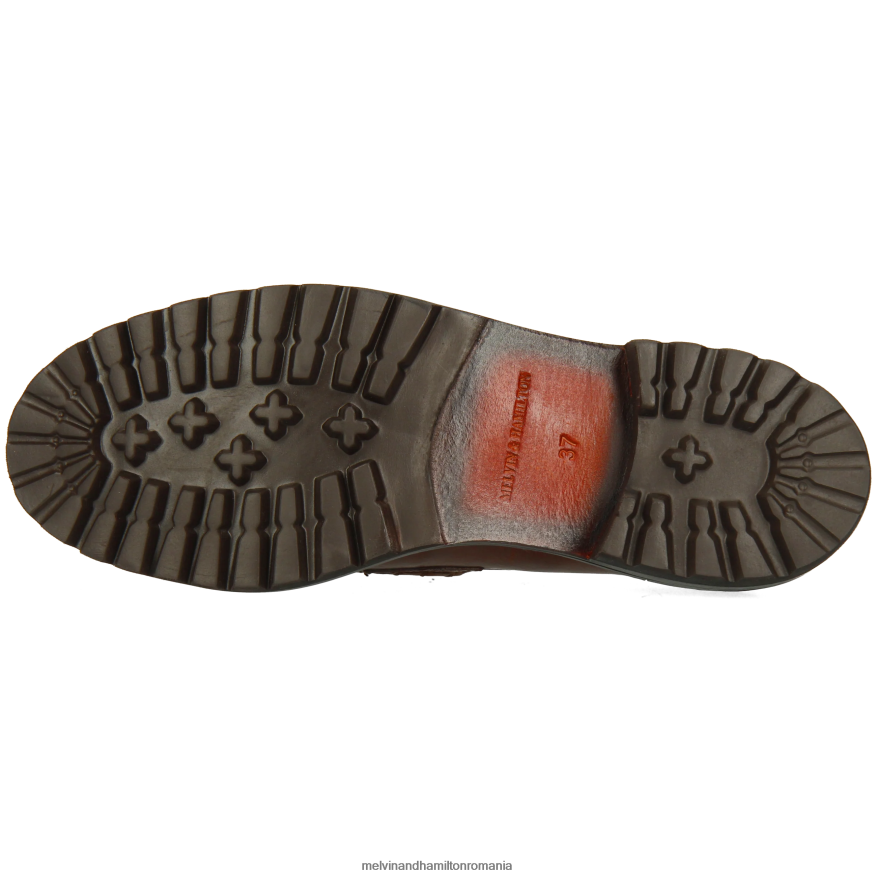 femei Melvin & Hamilton regine 6 maro mocasini 2R24J41312