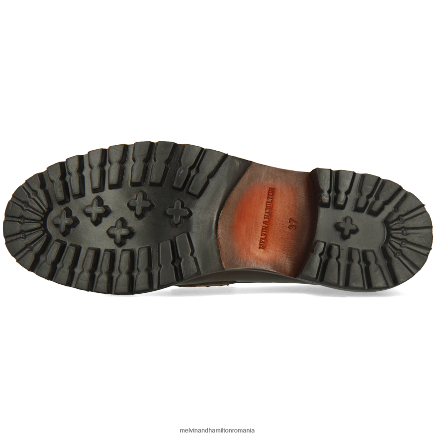 femei Melvin & Hamilton regine 6 maro mocasini 2R24J41384