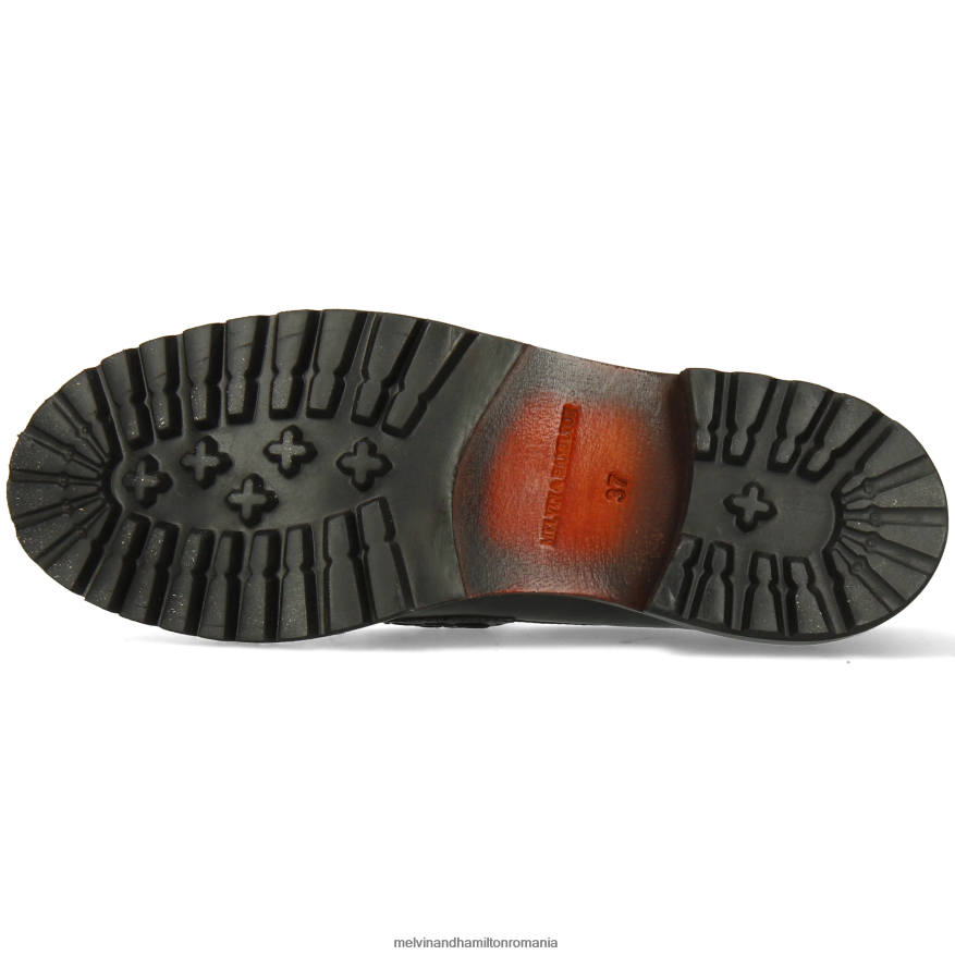 femei Melvin & Hamilton regine 6 negru mocasini 2R24J41309