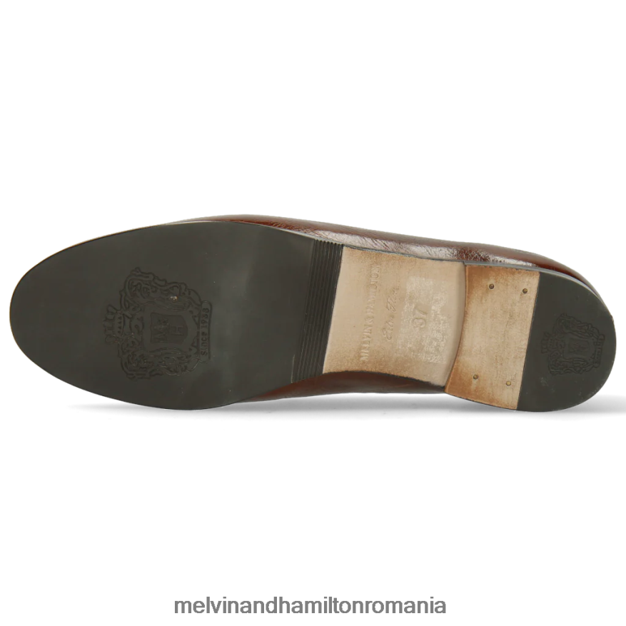 femei Melvin & Hamilton scarlett 22 maro mocasini 2R24J41413