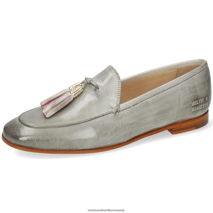 femei Melvin & Hamilton scarlett 48 gri mocasini 2R24J41456