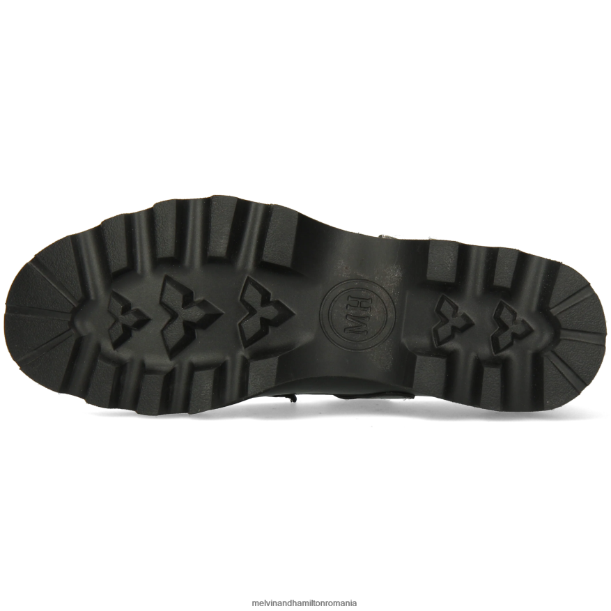 femei Melvin & Hamilton jad 14 negru pantofi călugări 2R24J41497