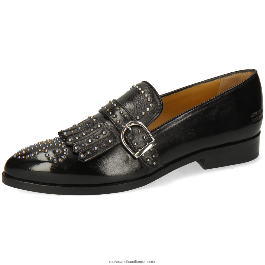 femei Melvin & Hamilton jessy 26 negru pantofi călugări 2R24J41489
