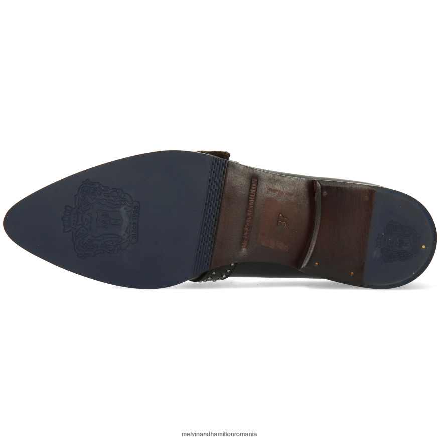 femei Melvin & Hamilton jessy 26 negru pantofi călugări 2R24J41489