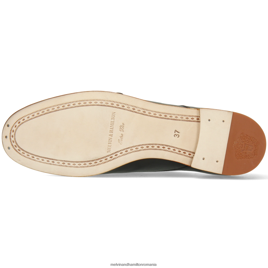 femei Melvin & Hamilton scarlett 68 negru pantofi călugări 2R24J41482