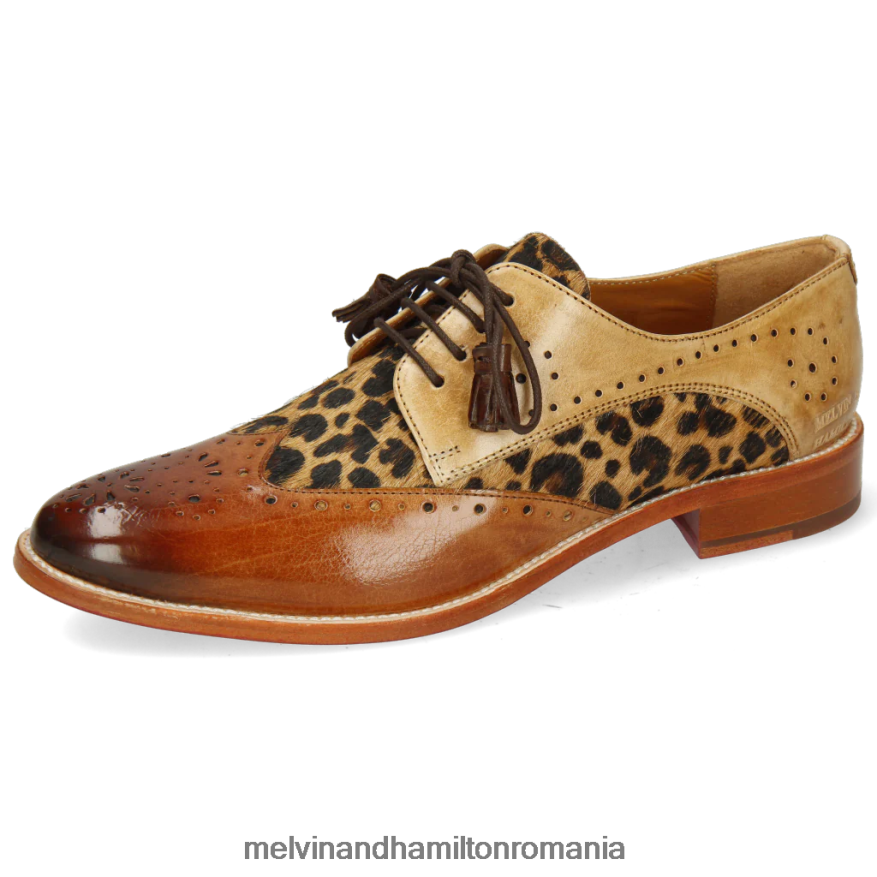 femei Melvin & Hamilton Betty 3 maro pantofi derby 2R24J41524
