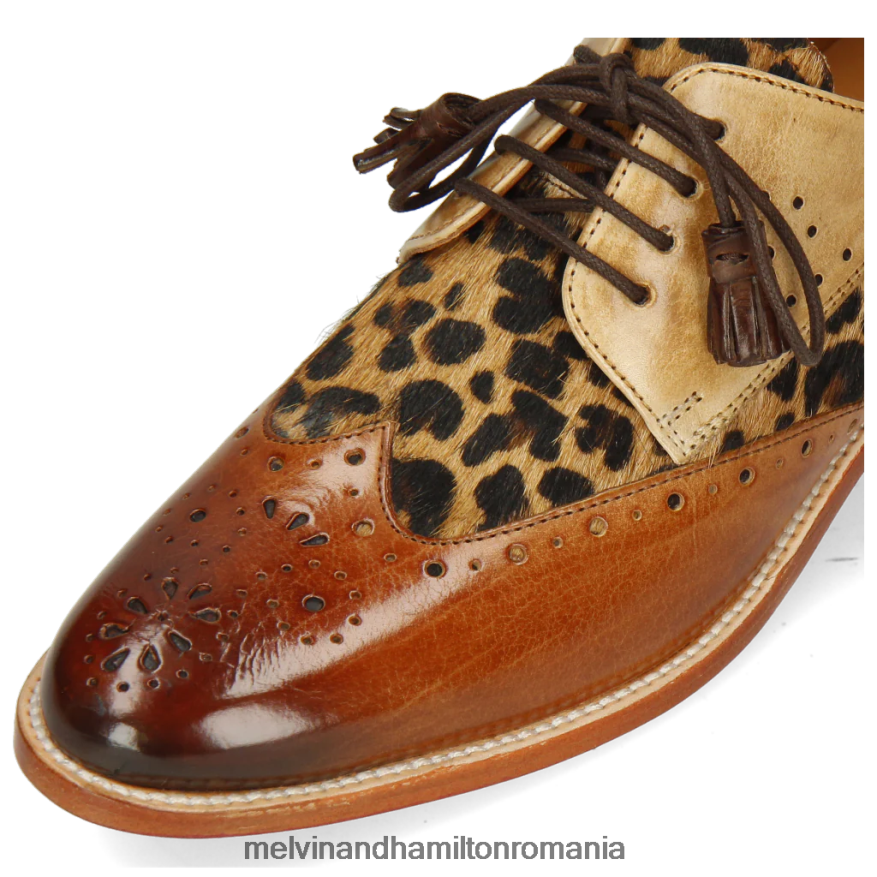 femei Melvin & Hamilton Betty 3 maro pantofi derby 2R24J41524