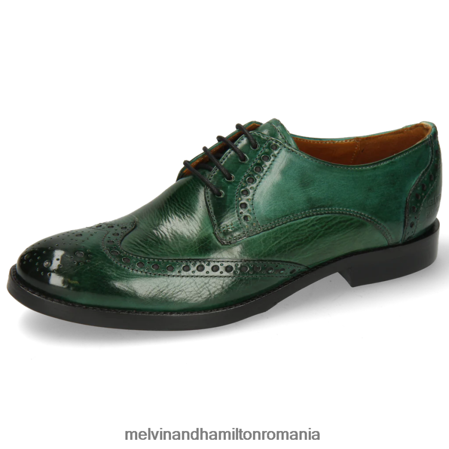 femei Melvin & Hamilton amelie 3 verde pantofi derby 2R24J41518