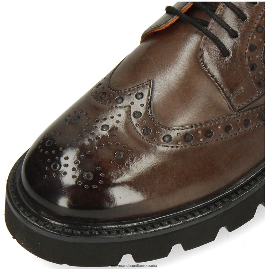 femei Melvin & Hamilton jenny 6 gri pantofi derby 2R24J41503