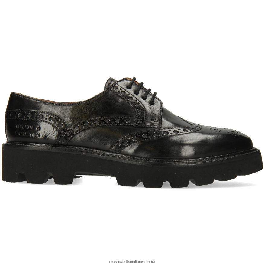 femei Melvin & Hamilton jenny 6 negru pantofi derby 2R24J41500