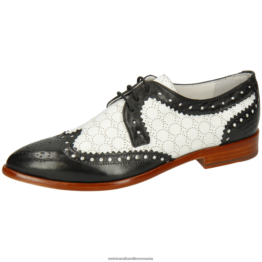 femei Melvin & Hamilton jessy 53 negru pantofi derby 2R24J41501