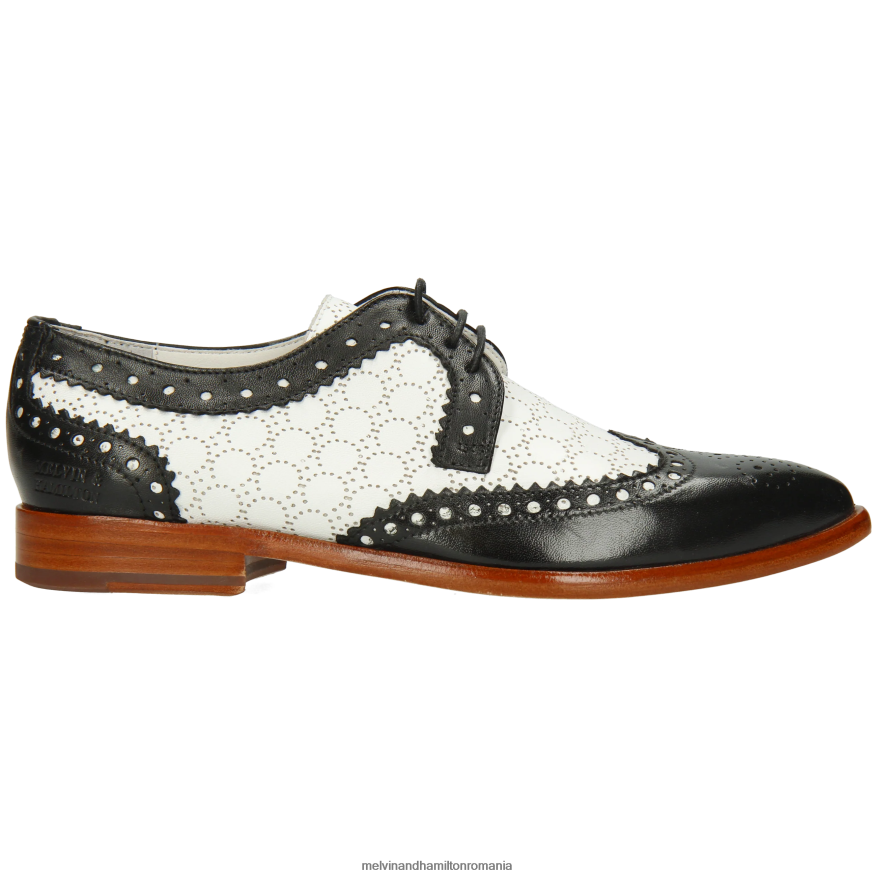 femei Melvin & Hamilton jessy 53 negru pantofi derby 2R24J41501