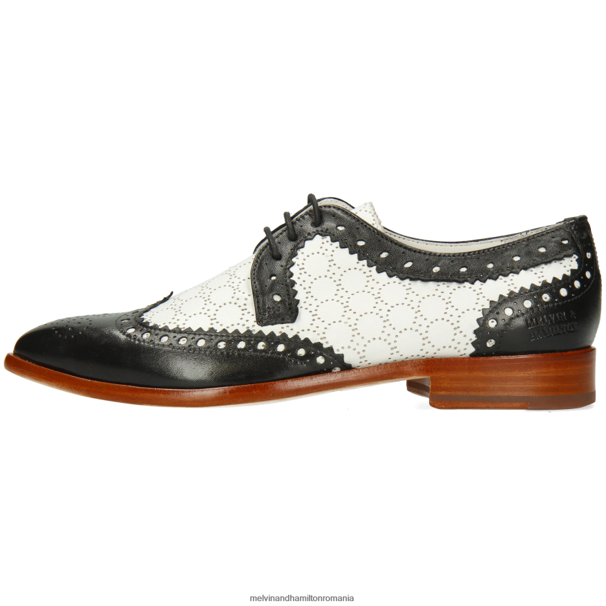 femei Melvin & Hamilton jessy 53 negru pantofi derby 2R24J41501