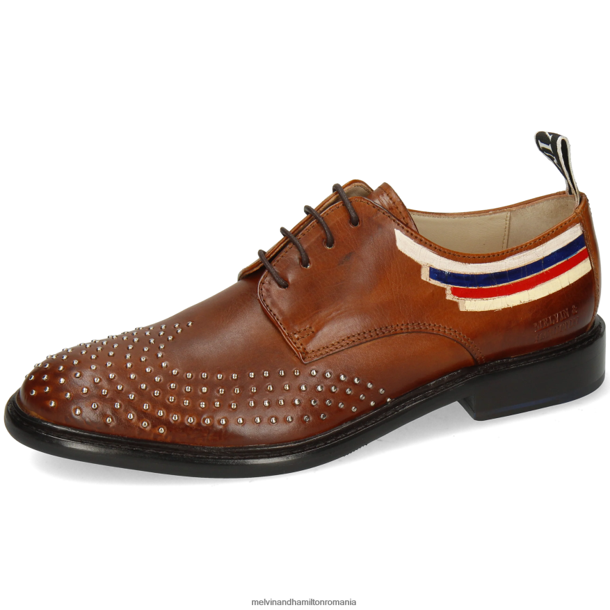 femei Melvin & Hamilton sally 151 maro pantofi derby 2R24J41526