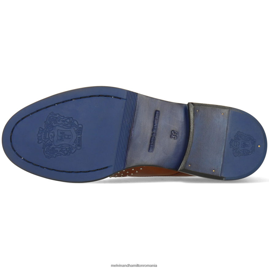 femei Melvin & Hamilton sally 151 maro pantofi derby 2R24J41526
