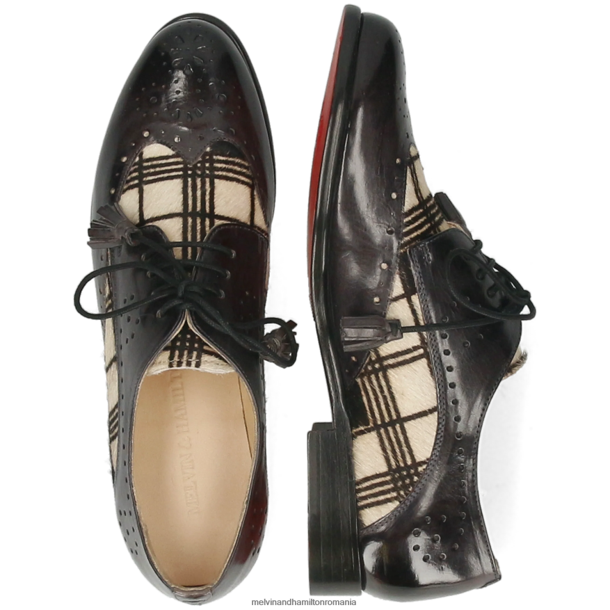 femei Melvin & Hamilton selina 41 negru pantofi derby 2R24J41510
