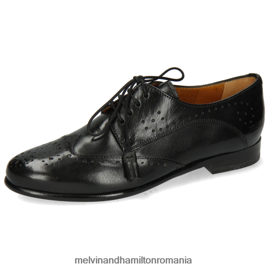 femei Melvin & Hamilton selina 41 negru pantofi derby 2R24J41532