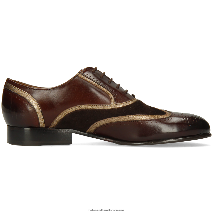 femei Melvin & Hamilton Sally 38 maro pantofi oxford 2R24J41272