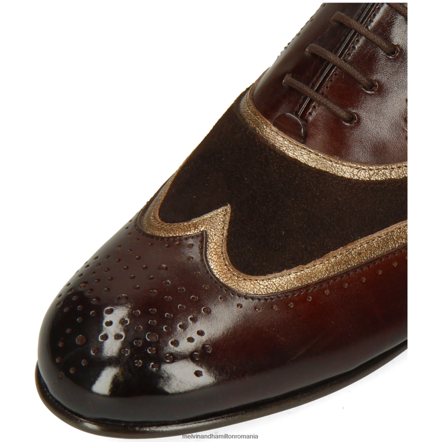 femei Melvin & Hamilton Sally 38 maro pantofi oxford 2R24J41272
