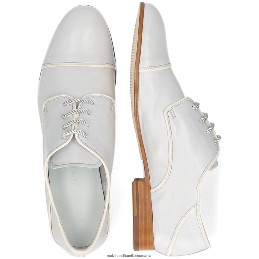 femei Melvin & Hamilton sally 177 gri pantofi oxford 2R24J41283