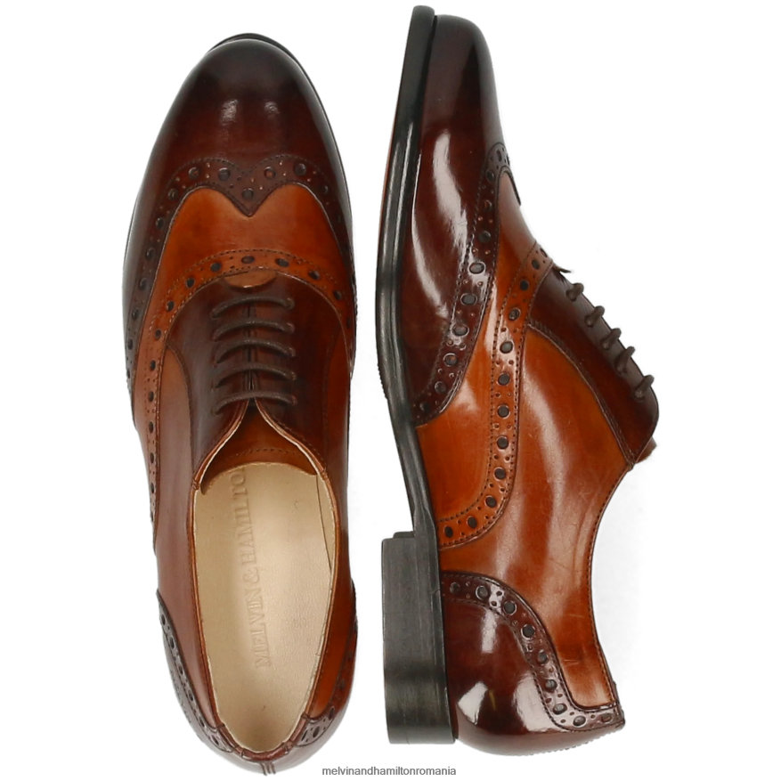 femei Melvin & Hamilton selina 24 maro pantofi oxford 2R24J41277