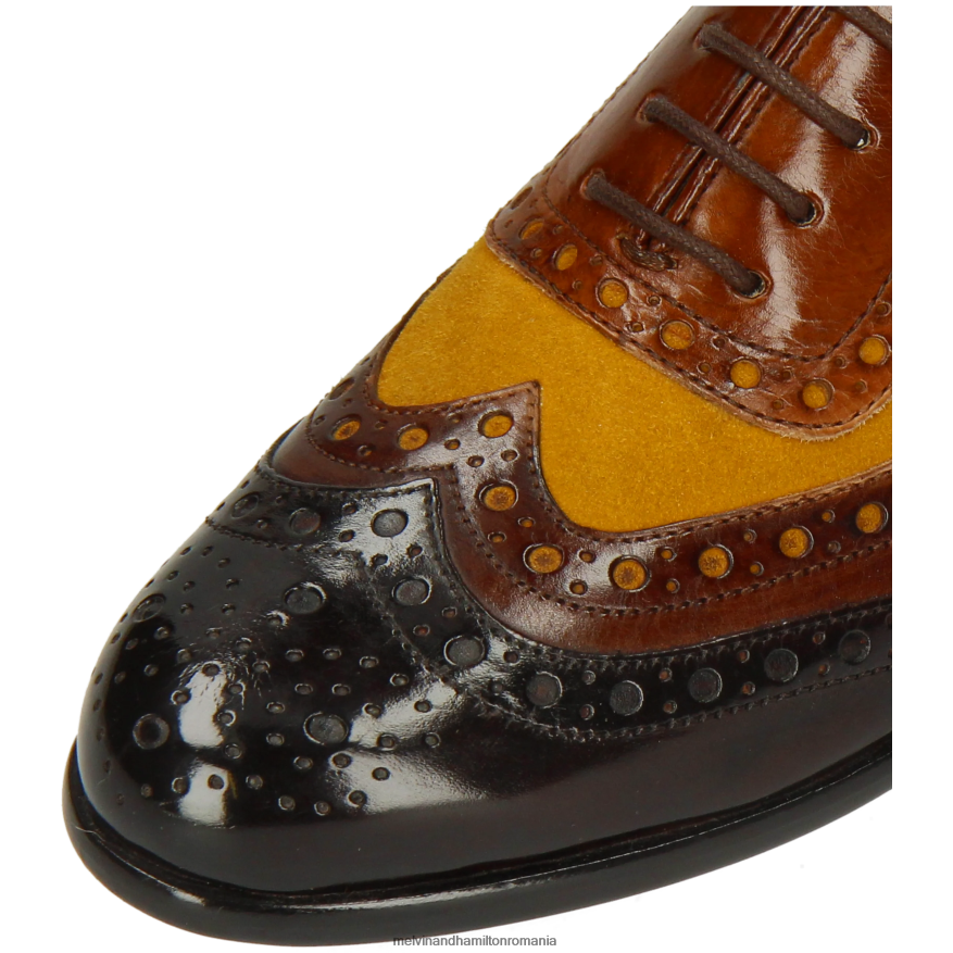 femei Melvin & Hamilton selina 56 maro pantofi oxford 2R24J41275