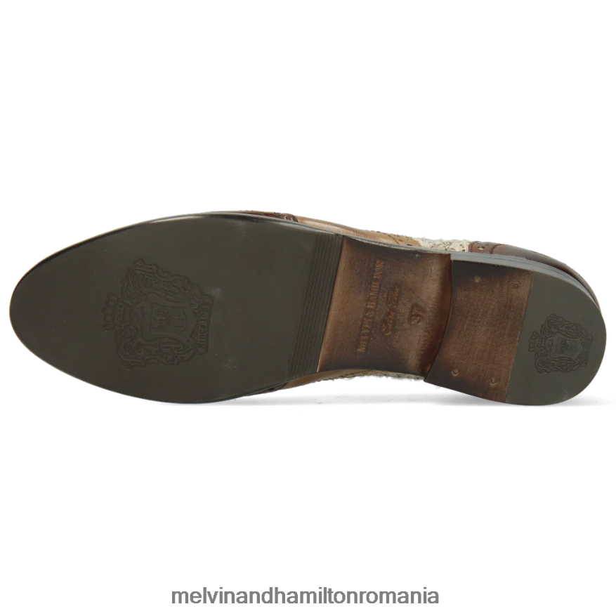 femei Melvin & Hamilton selina 56 maro pantofi oxford 2R24J41285