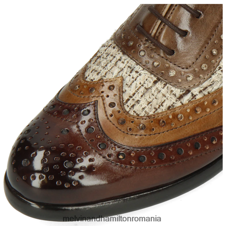 femei Melvin & Hamilton selina 56 maro pantofi oxford 2R24J41285