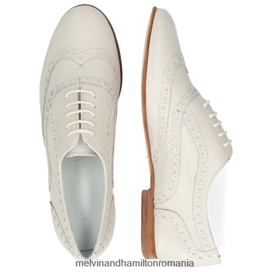 femei Melvin & Hamilton sonia 1 alb pantofi oxford 2R24J41302