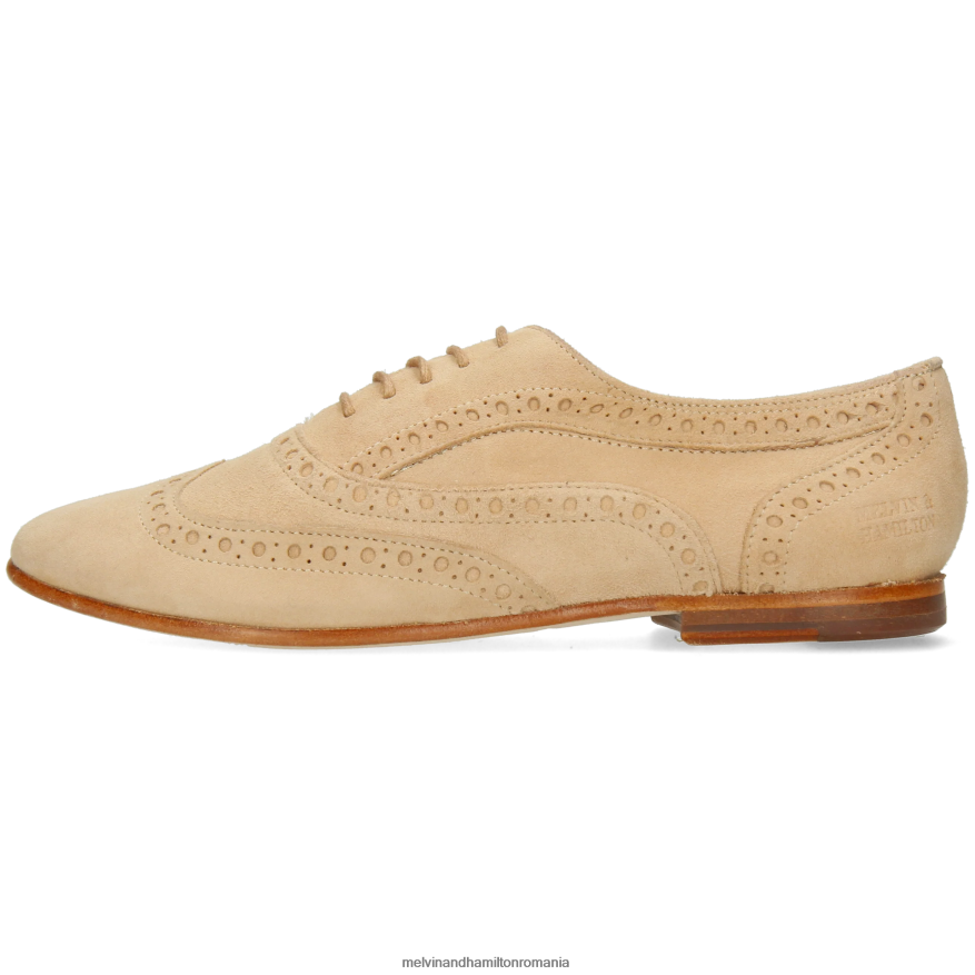femei Melvin & Hamilton sonia 1 bej pantofi oxford 2R24J41280