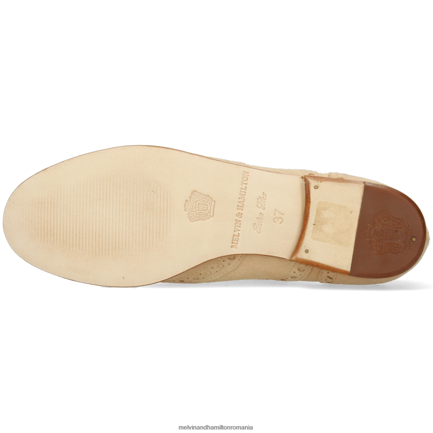 femei Melvin & Hamilton sonia 1 bej pantofi oxford 2R24J41280