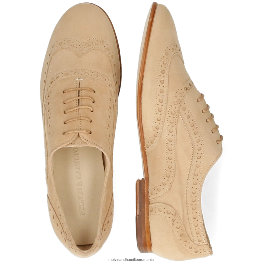 femei Melvin & Hamilton sonia 1 bej pantofi oxford 2R24J41280