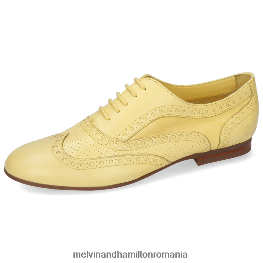 femei Melvin & Hamilton sonia 1 galben pantofi oxford 2R24J41297