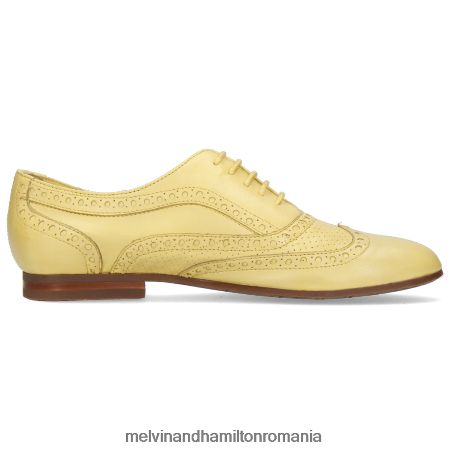 femei Melvin & Hamilton sonia 1 galben pantofi oxford 2R24J41297