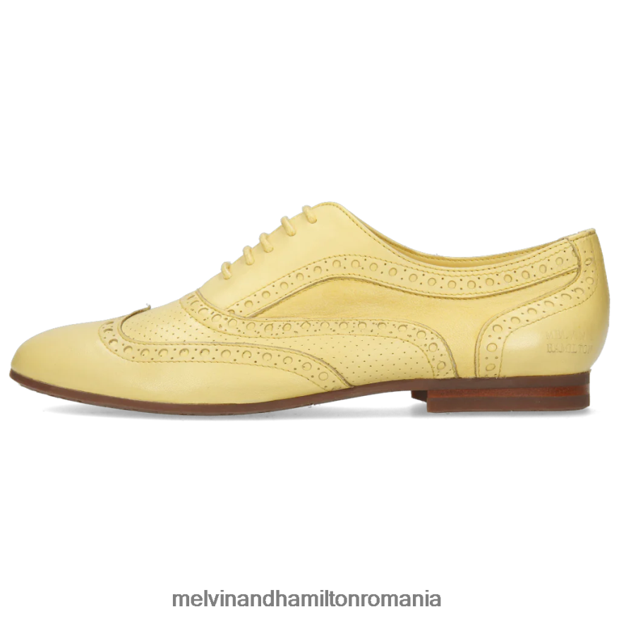 femei Melvin & Hamilton sonia 1 galben pantofi oxford 2R24J41297