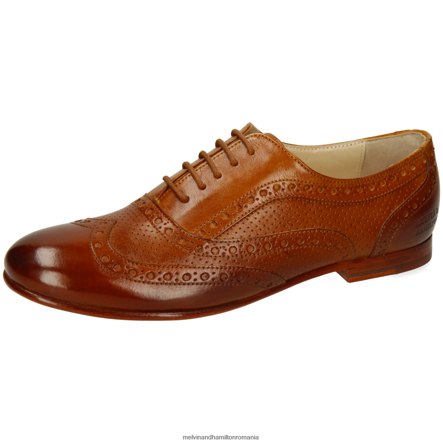 femei Melvin & Hamilton sonia 1 maro pantofi oxford 2R24J41260
