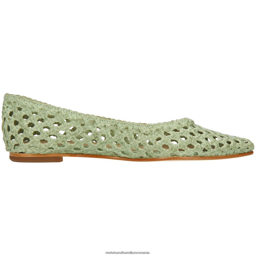 femei Melvin & Hamilton alexa 16 verde pompe de balet 2R24J41959