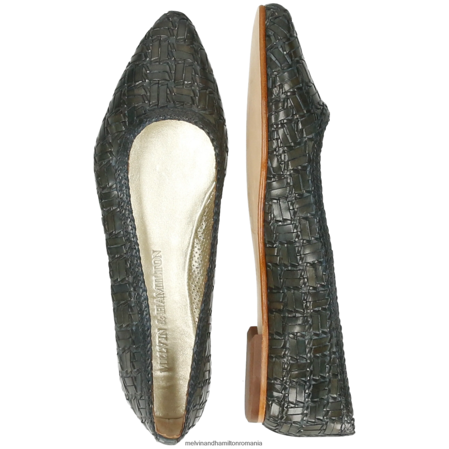 femei Melvin & Hamilton alexa 45 kaki pompe de balet 2R24J41954