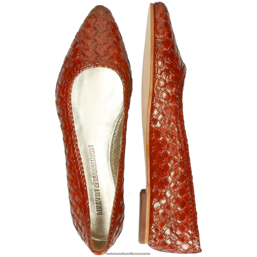 femei Melvin & Hamilton alexa 46 portocale pompe de balet 2R24J41955