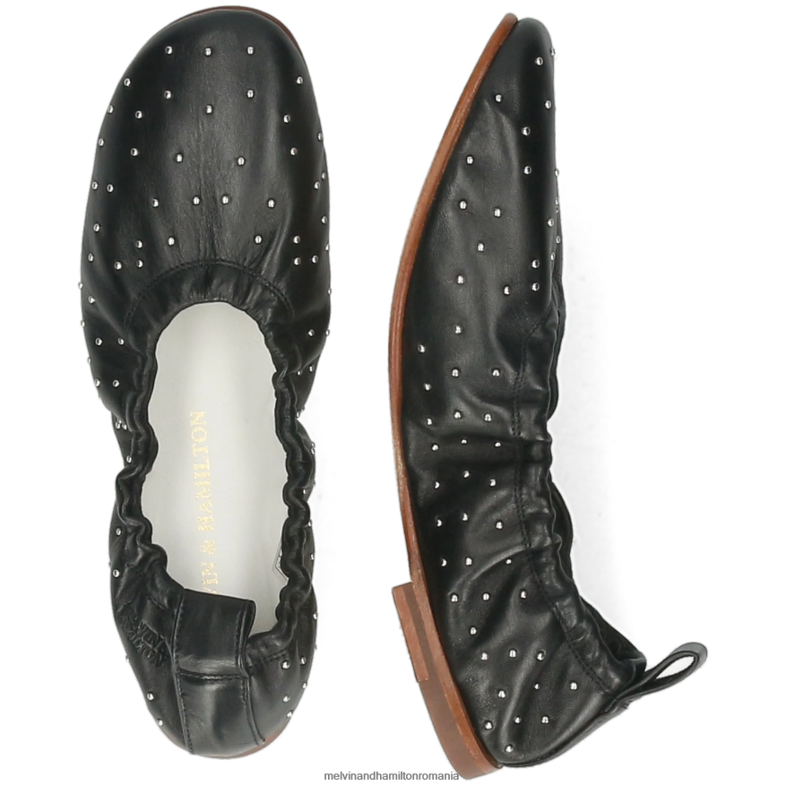 femei Melvin & Hamilton iris 7 negru pompe de balet 2R24J41953