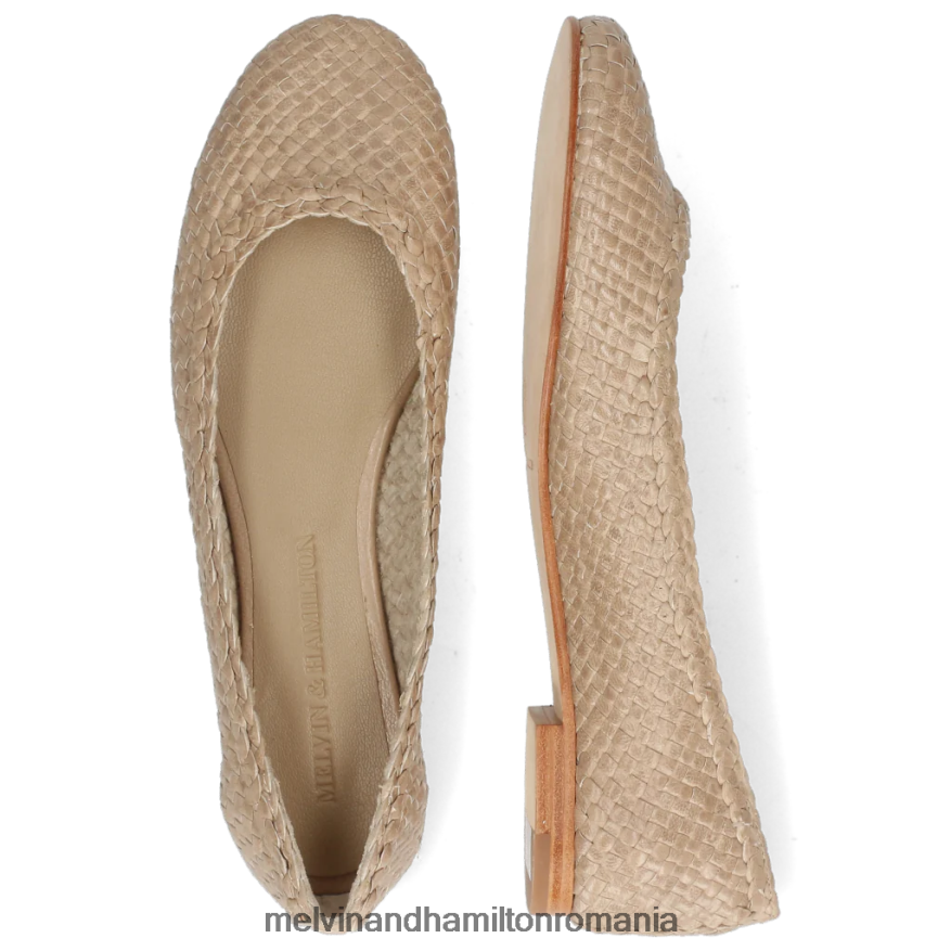 femei Melvin & Hamilton kate 5 gri pompe de balet 2R24J41973