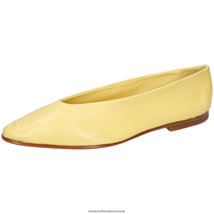 femei Melvin & Hamilton mira 1 galben pompe de balet 2R24J41975