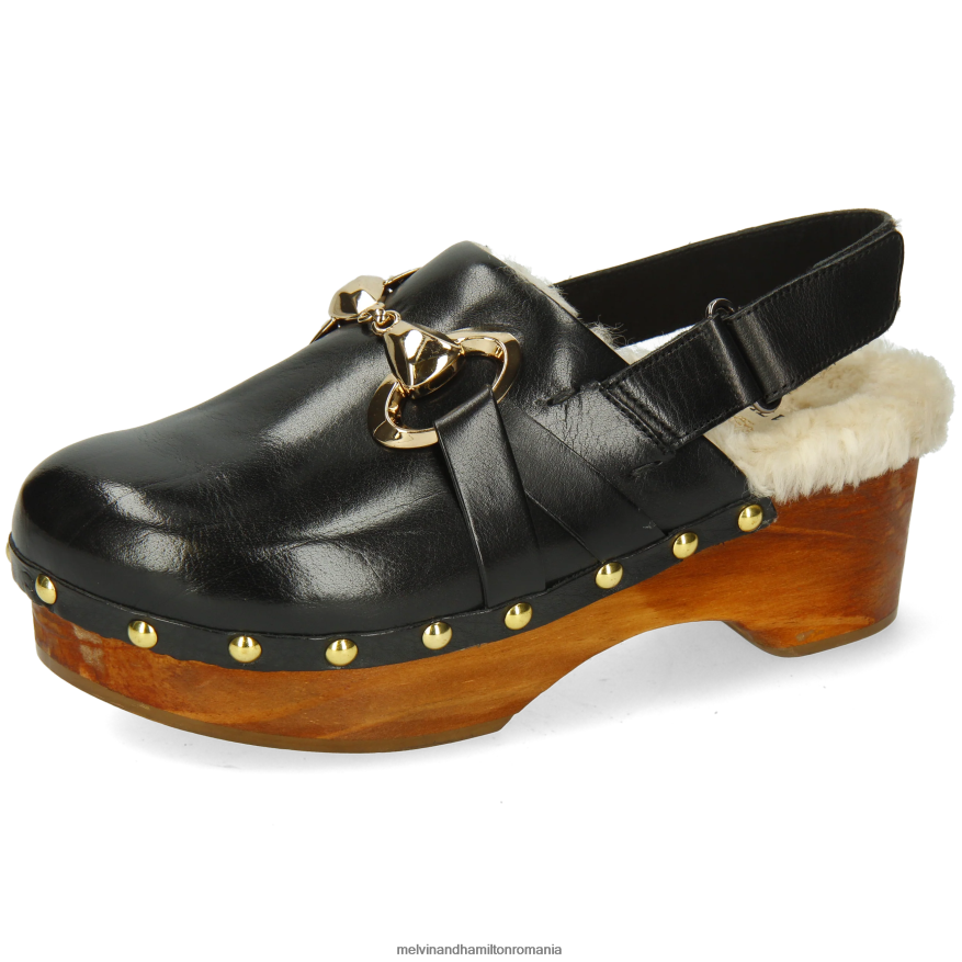 femei Melvin & Hamilton flora 1 negru saboti 2R24J41997