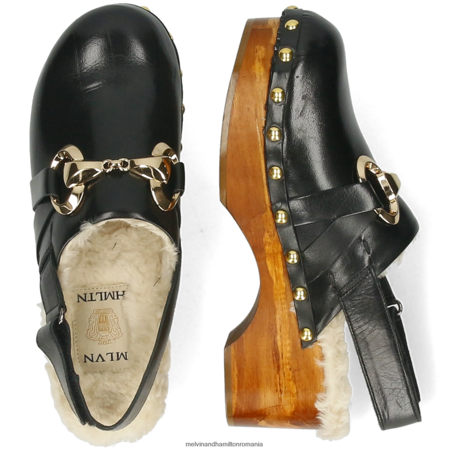 femei Melvin & Hamilton flora 1 negru saboti 2R24J41997