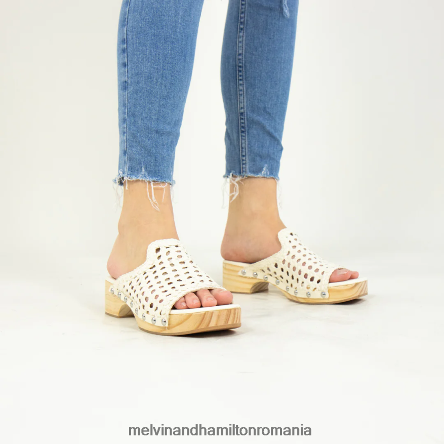 femei Melvin & Hamilton maria 1 alb saboti 2R24J41983