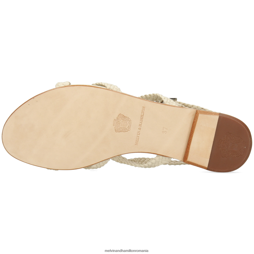 femei Melvin & Hamilton Hanna 86 alb sandale 2R24J41928