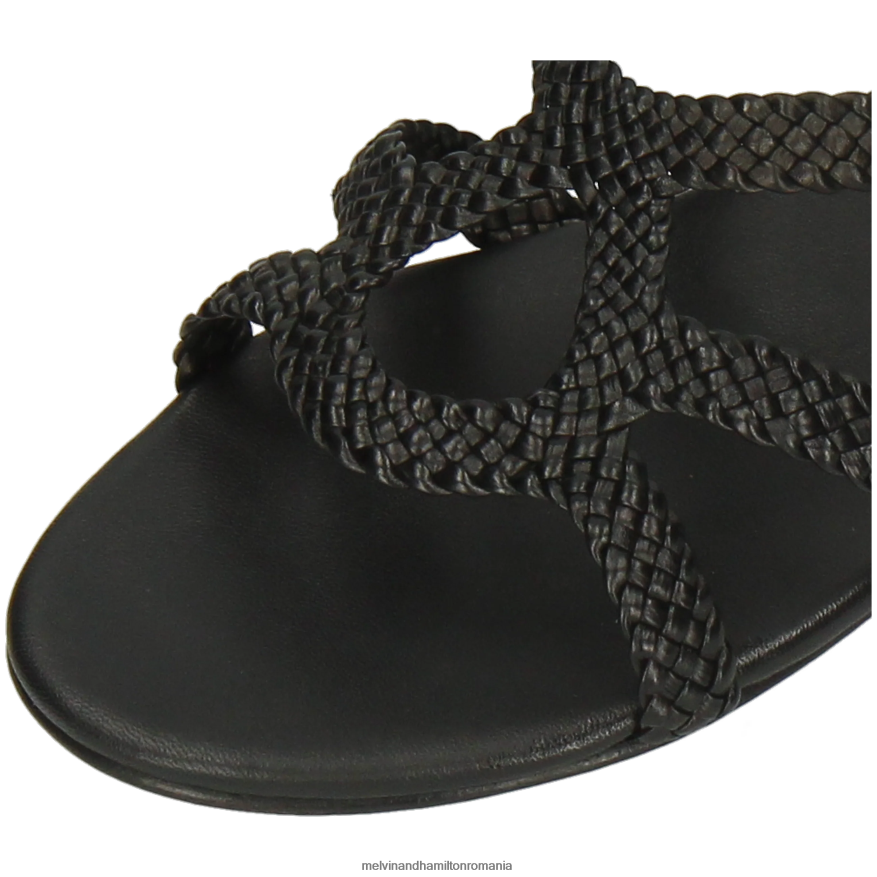 femei Melvin & Hamilton Hanna 86 negru sandale 2R24J41946