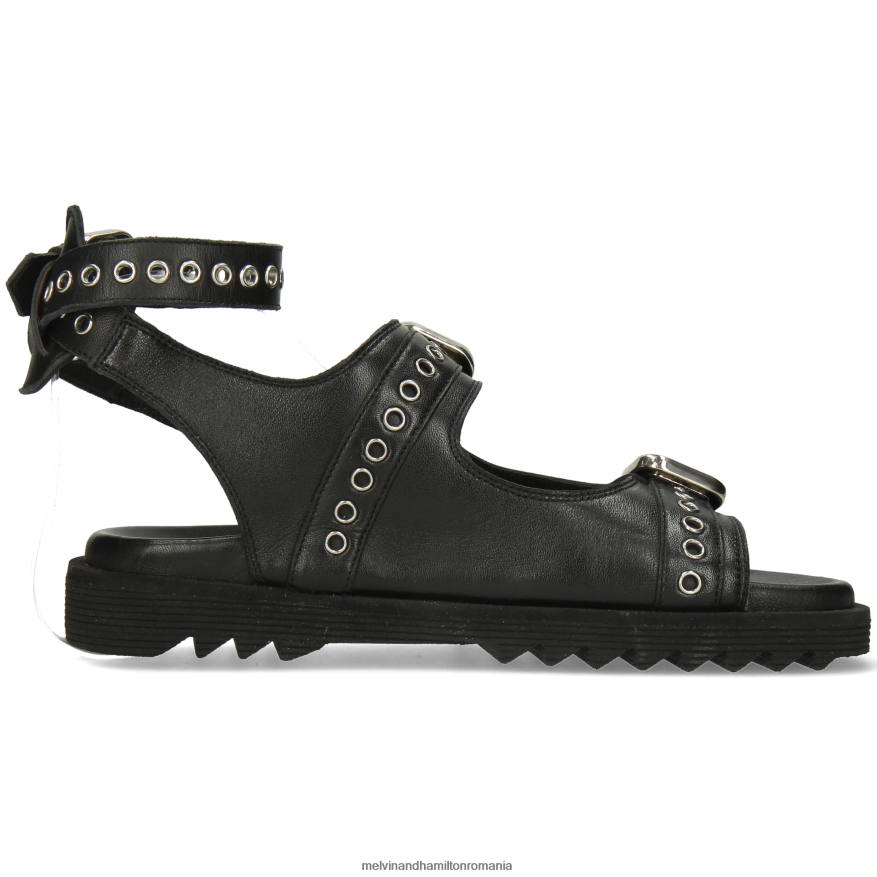 femei Melvin & Hamilton Wilma 37 negru sandale 2R24J41935