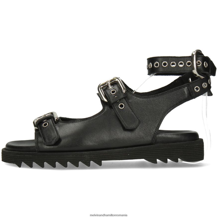 femei Melvin & Hamilton Wilma 37 negru sandale 2R24J41935